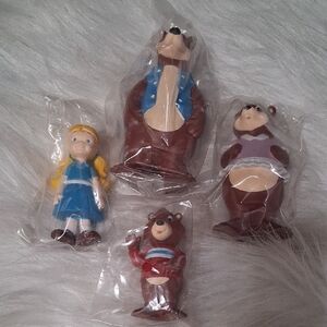 Goldilocks and The Three Bears Figures Playset